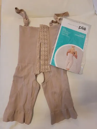 Cinta estética bermuda abdominal Pliê