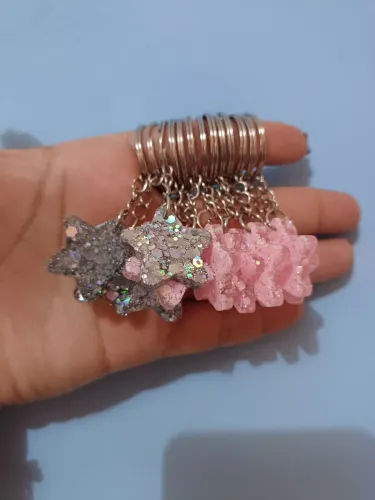 Chaveiro de Resina para Lembrancinhas Kit com 10 Unidades