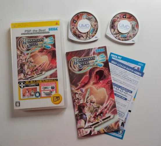 Jogo Phantasy Star Portable - PSP ORIGINAL