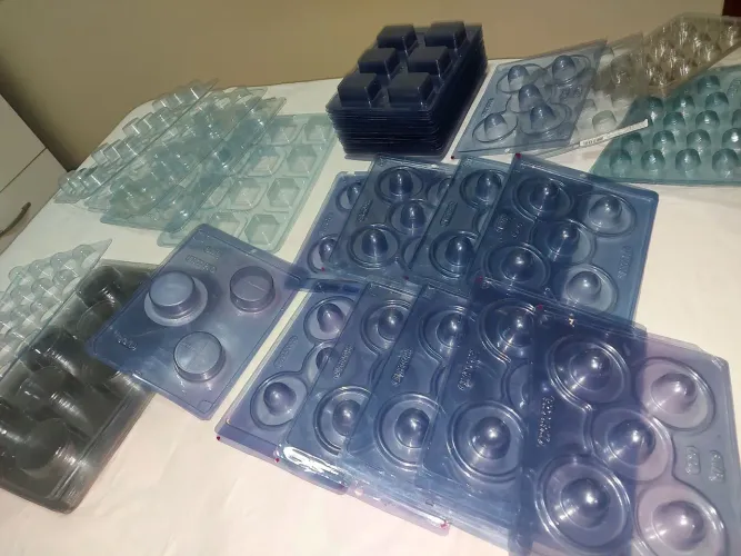 Formas para bombom e pão de mel