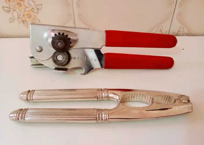 Kit Abridor De Latas + Quebra Nozes E Castanha - Víntage