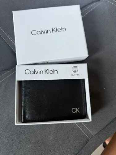 Carteira Masculina Calvin Klein - Couro