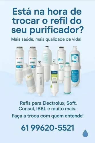 Refis para Purificadores: Electrolux, Soft, Consul e mais!