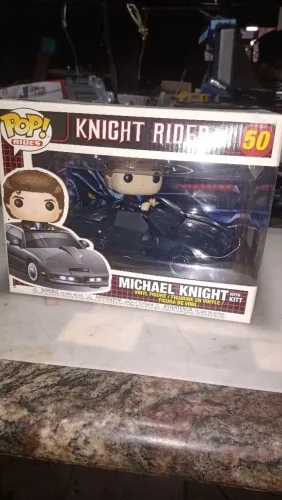 Funko Pop! Super máquina Rides Knight Rider Michael Knight & KITT #50