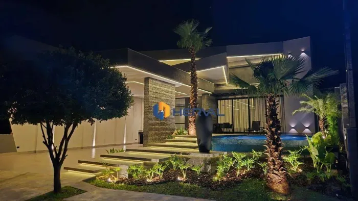 Casa de lazer alto padrão com 5 suítes à venda, 362 m² por R$ 4.300.000 - Centro - Porto R