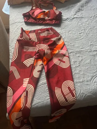 Conjunto de malhar tamanho P/M