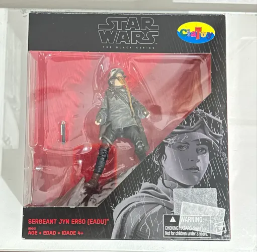 Jyn Erso Eadu (exclusiva walmart) - Star Wars Black Series Hasbro 1/12