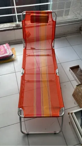 Espreguiçadeiras alumínio / Cadeira Praia / Boias