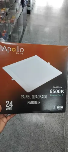 Painel led emb quad 24w 6500k Br