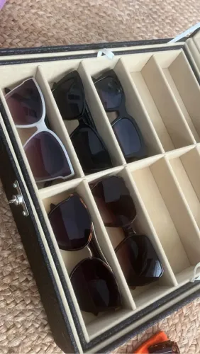 Porta Óculos de Luxo - Elegância e Organização