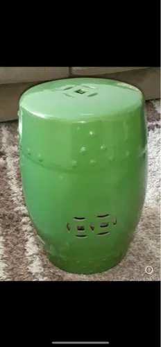 Banquinho Decorativo Verde (SEAT GARDEN)