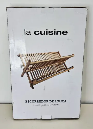 Escorredor de Louça de Bambu - La Cuisine