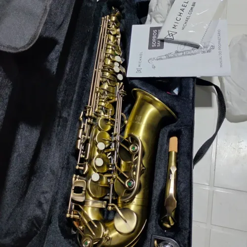 Sax alto Michael Linha Profissional. Vamos negociar 