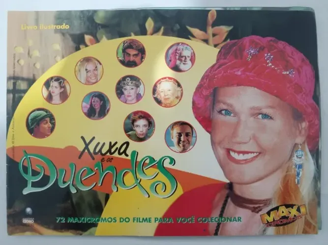 Álbum de Figurinhas Xuxa e os Duendes (2001) Completo