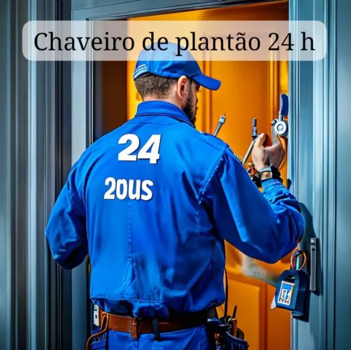 Chaveiro de plantão 24h