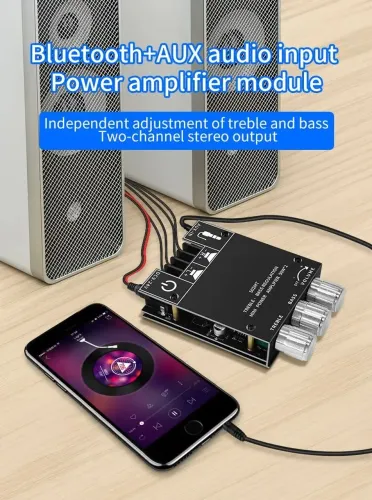 Amplificador 100W ZK-502MT Original 2x 50W