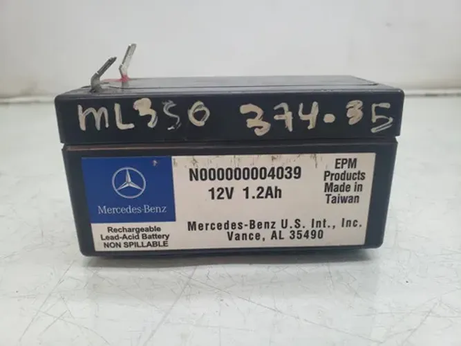 Bateria Auxiliar 12v Mercedes Ml350 3.0 2011