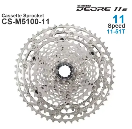 Cassete Shimano Deore 11 velocidades 11-51 dentes