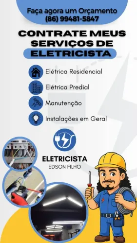 Eletricista residencial e predial