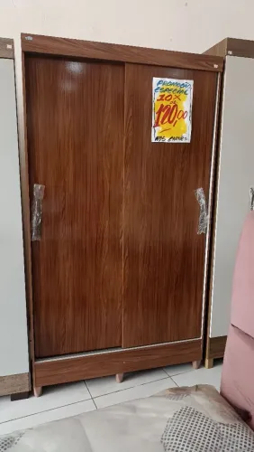 Guarda-Roupas 2 Portas de Correr-PARCELE ATE 10× NO CARTÃO 