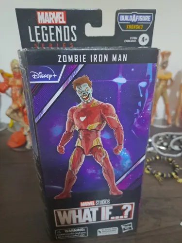 Boneco Zombie Iron Man Marvel Legends - What If...?