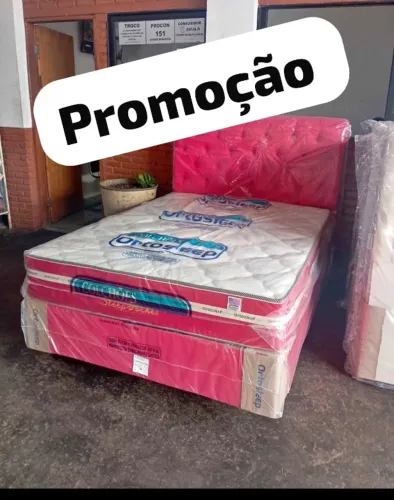 Cama box colchão e base (novo) 