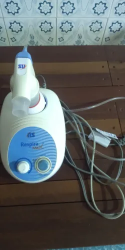 Aparelho c/ Kit para Inalador Ultrassônico Respiramax / Pouco usado
