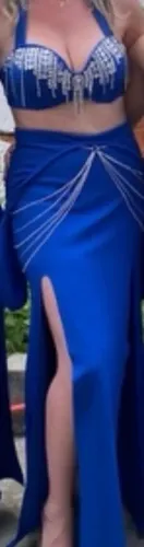 Vestido said de dança do ventre