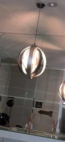 Lustre moderno esfera