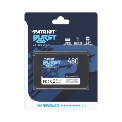 Ssd 480gb Patriot - sata III - Novo e lacrado - 480 gb