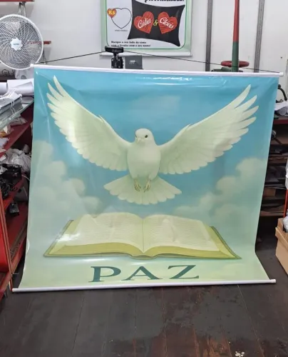Impressão em banner