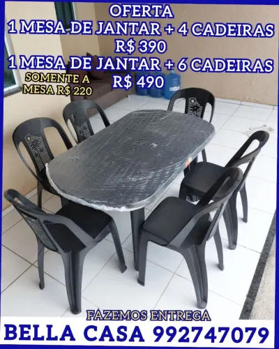 MESA JANTAR SAARINE HSTZ ENTREGAMOS HOJE