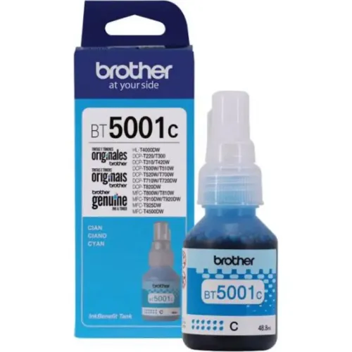 Refil Tinta Brother BT5001 48.8ml - Coloridos R$ 55,00 Cada Cor