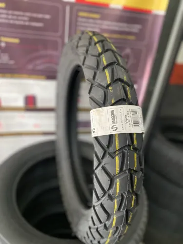 Pneu traseiro 120/80/18 MAGGION uso C/Camara (instalação grátis)