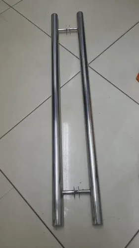 Puxador Inox Redondo 1 Metro