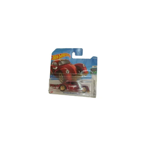 Hot-Wheels Volkswagen Kafer Racer Fusca 2022 vermelho