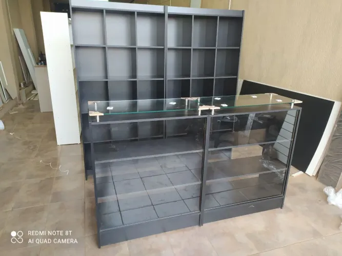 Conjunto de Expositores para Loja MDF kit 