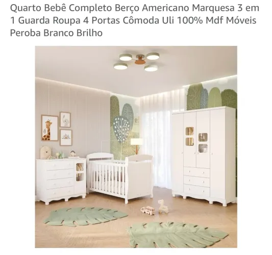 Vendo quarto de bebê completo 