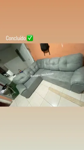 PROMOÇÃO REFORMA - tapeçaria sofá 