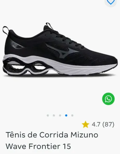 Tênis Mizuno.