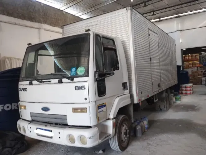 FORD CARGO 816 S BAÚ