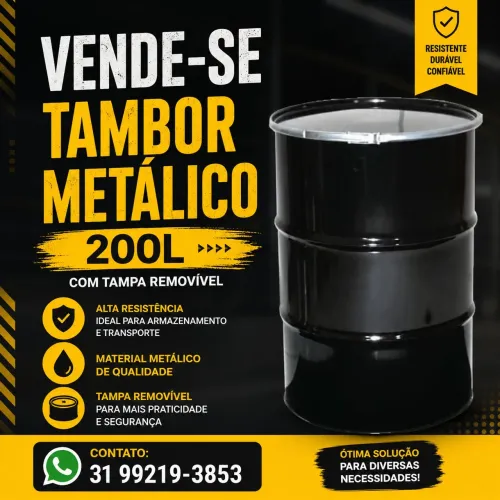 TAMBOR 200 LITROS