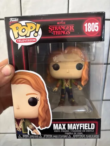 Funko Pop Max Stranger Things Novo Original