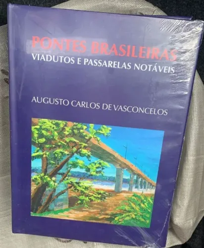 livro pontes brasileiras - viadutos e passarelas notáveis