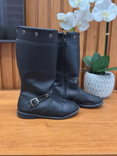 Bota infantil cano alto n 29