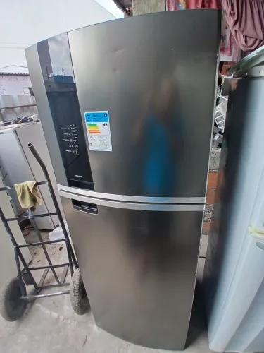 Geladeira inox