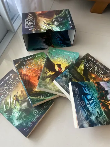 Box Percy Jackson - 5 livros completos