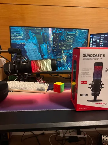 Hyperx Quadcast S + braço