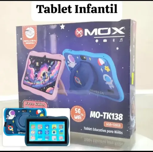 Tablet Mox MO-TK138 Kids 128GB 7.0"<br>Novo Lacrado