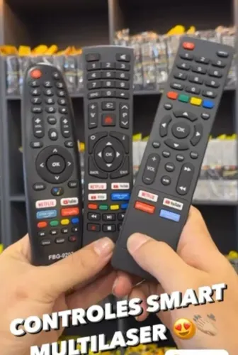 Controle Multilaser Smart Tv
